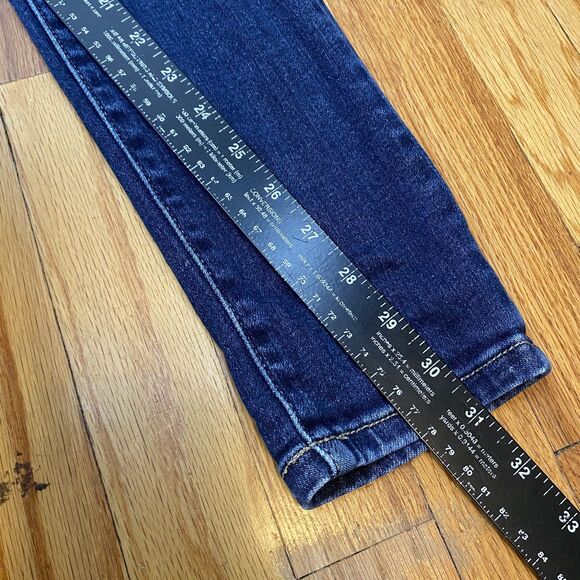 BKE Payton Jeans Womens 27x31.5 Blue Mid Rise Skinny Stretch Denim Universal Fit - Picture 10 of 11